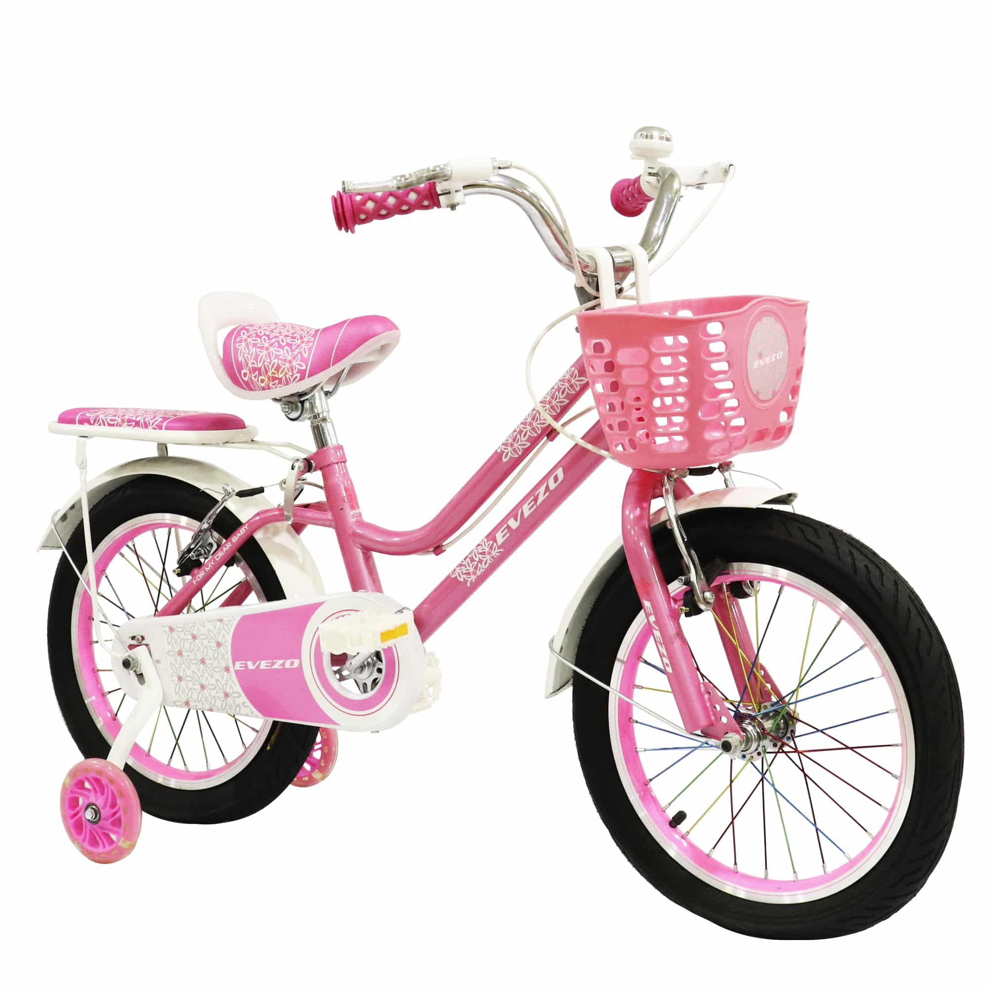Ciclometa Detalles Bicicleta R 16 Infantil para Niña New Little Princess  Retro 1 Velocidad rosa Turbo