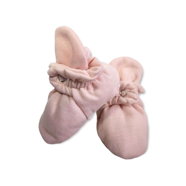 Botas suaves para bebé rosada